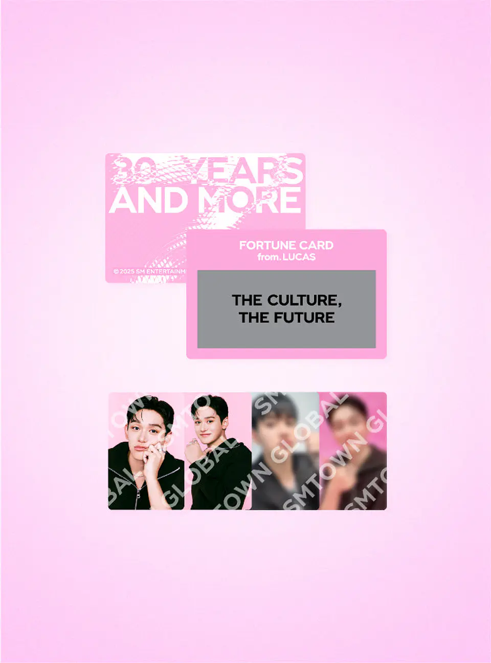 FORTUNE SCRATCH CARD SET_LUCAS - SMTOWN LIVE 2025 MD 1
