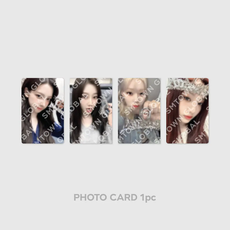 HAIR CLAW CLIP SET - aespa 'Armageddon : The Mystery Circle' POP-UP MD 4