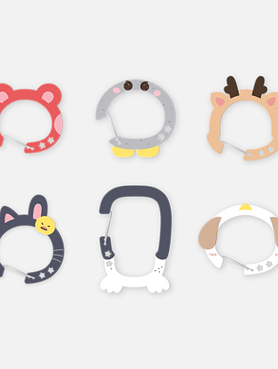 ACRYLIC CARABINER - RIIZE CHARACTER POP-UP 'WE LITTLE RIIZE @RIIZE PARK' MD