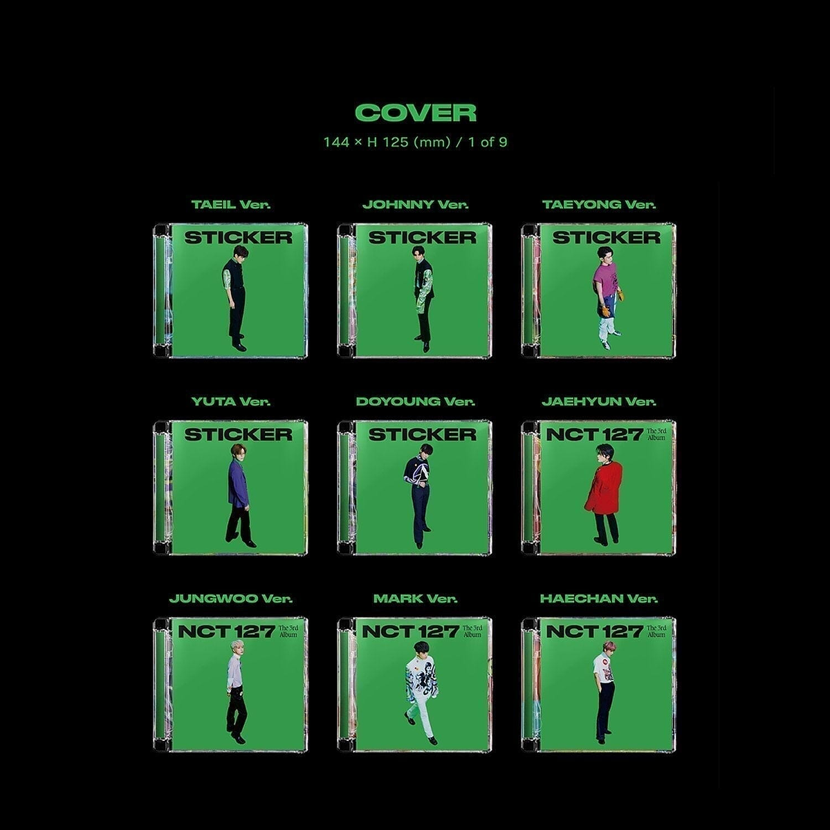 The 3rd Album 'Sticker' (Jewel Case Ver.) 1