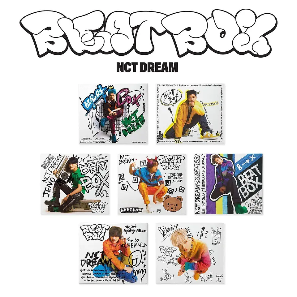 The 2nd Repackage Album 'Beatbox' (Digipack Ver.)  1