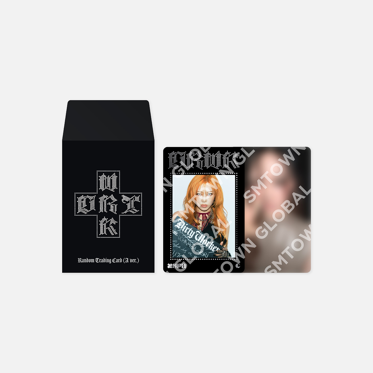 RANDOM TRADING CARD SET [A ver.] - aespa - Single 'Dirty Work' MD 1