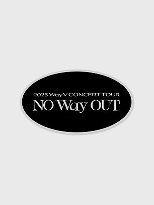 LOGO BADGE - 2025 WayV Concert Tour [NO Way OUT] in SEOUL MD