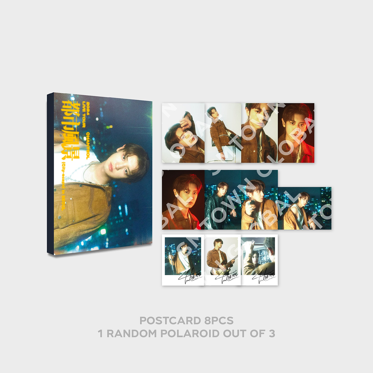 POSTCARD SET - 2024 CHANYEOL LIVE TOUR : 都市風景 (City-scape) MD 2