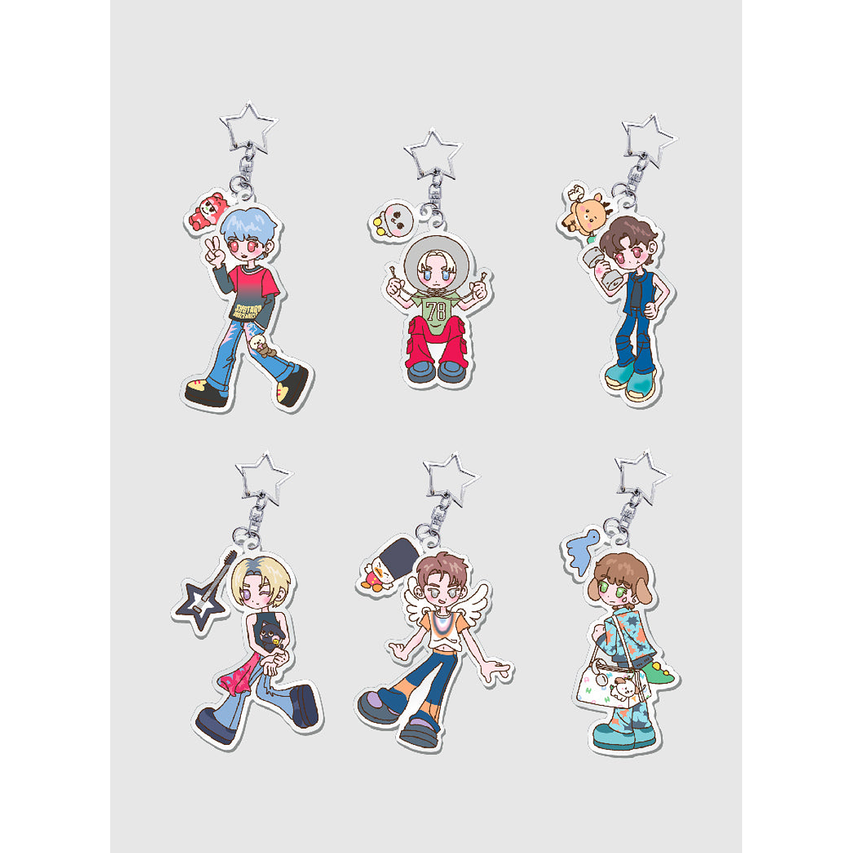 ACRYLIC KEY RING - 2024 RIIZE FAN-CON 'RIIZING DAY' FINALE MD 1