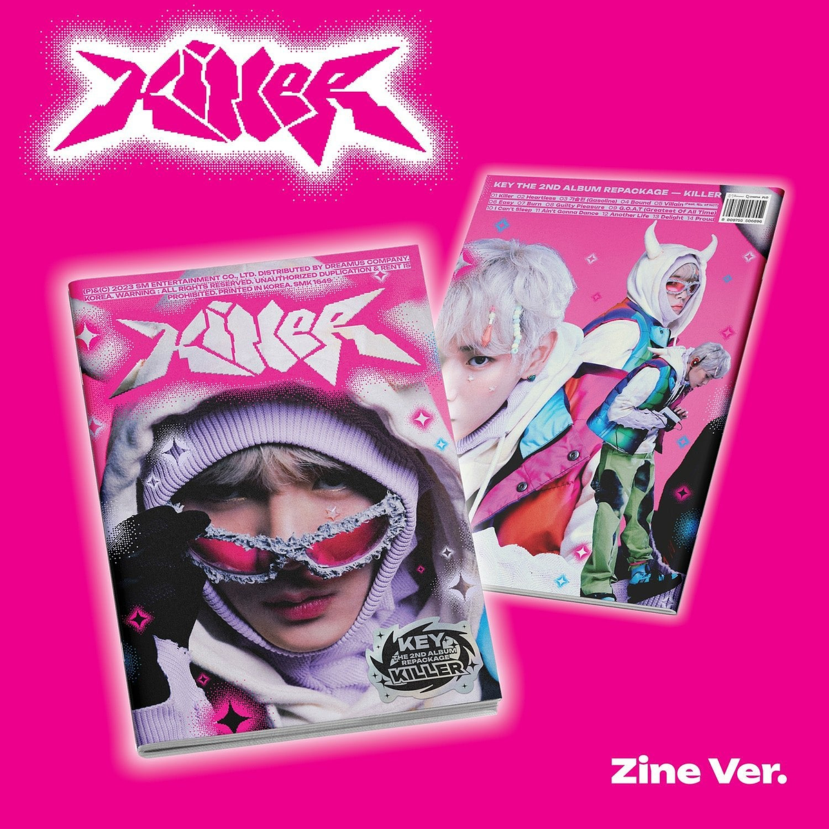 The 2nd Album Repackage 'Killer' (Zine Ver.) - Random 1