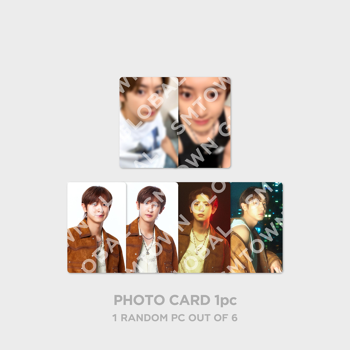 FORTUNE SCRATCH CARD SET - 2024 CHANYEOL LIVE TOUR : 都市風景 (City-scape) MD 4