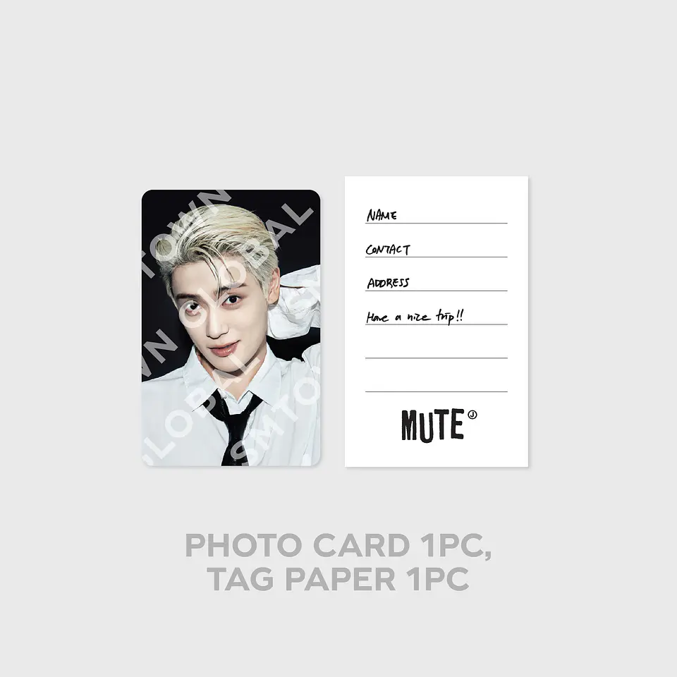 LUGGAGE TAG SET - 2024 JAEHYUN FAN-CON <Mute> MD 3