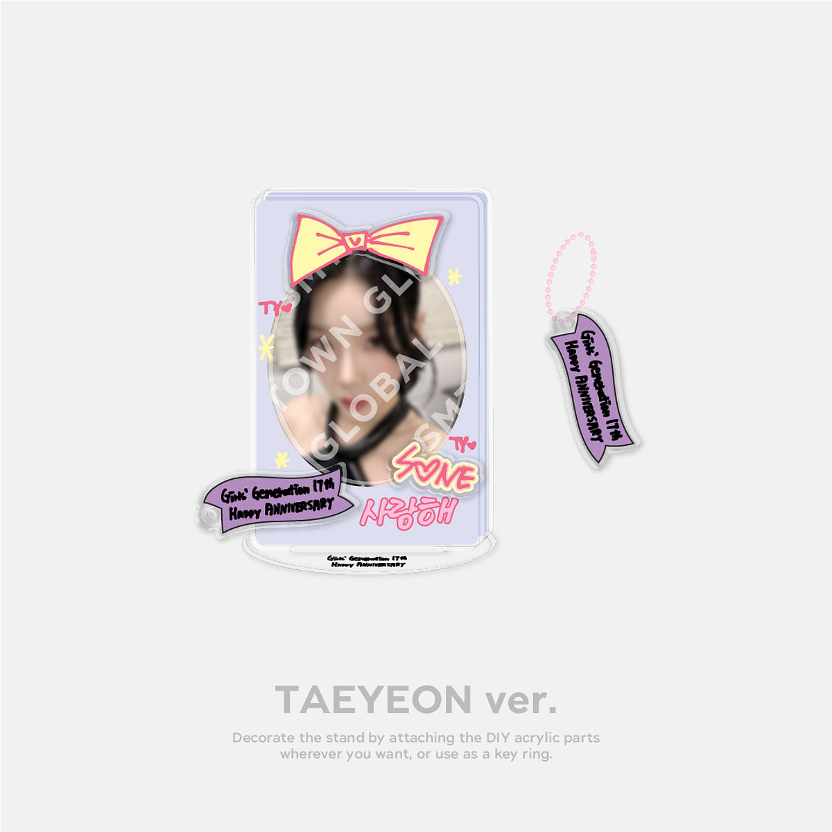 DIY ACRYLIC STAND SET - Girls' Generation 17th Anniversary MD 5