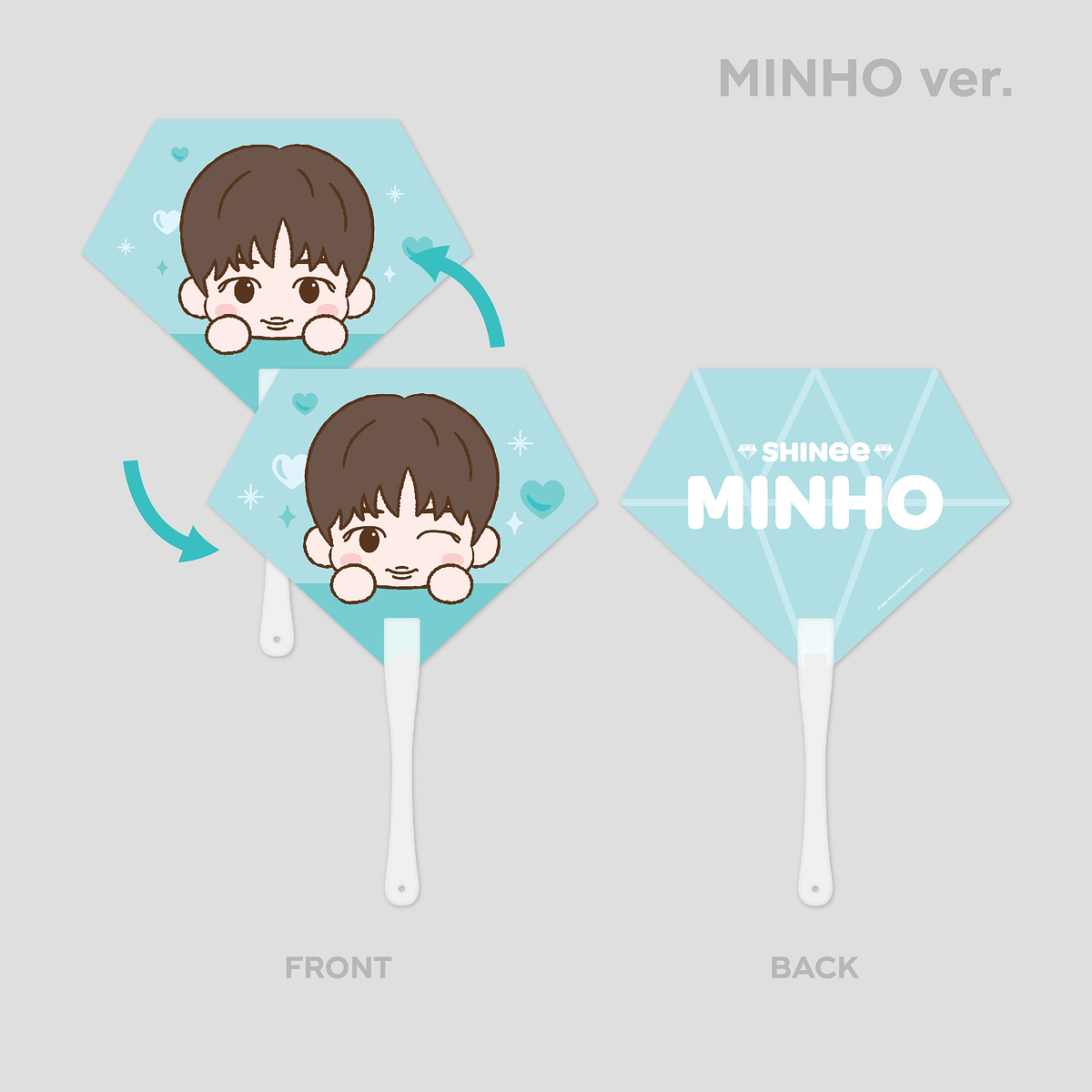 LENTICULAR FAN - SHINee WORLD Ⅵ [PERFECT ILLUMINATION : SHINee’S BACK] MD 4