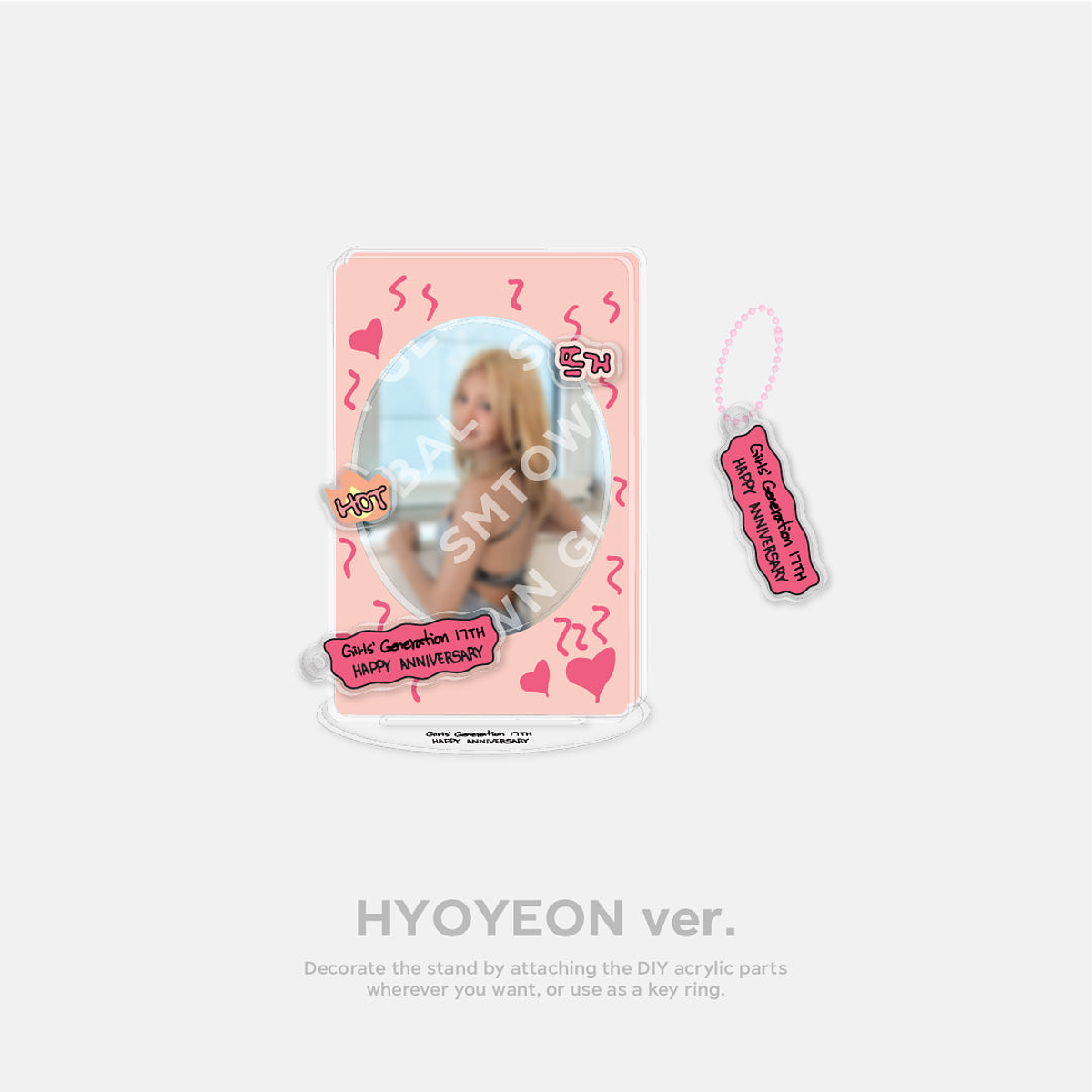 DIY ACRYLIC STAND SET - Girls' Generation 17th Anniversary MD 6