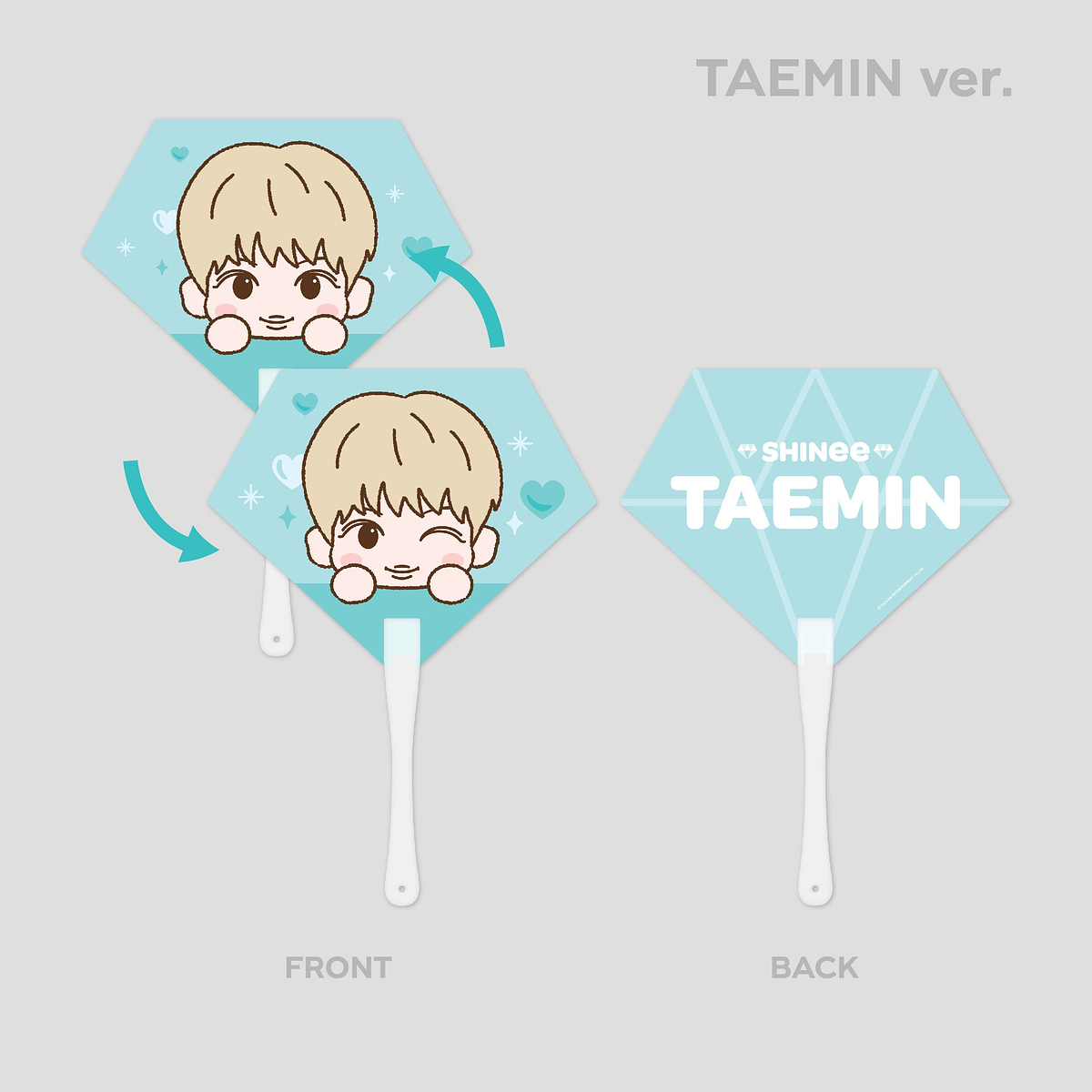 LENTICULAR FAN - SHINee WORLD Ⅵ [PERFECT ILLUMINATION : SHINee’S BACK] MD 5