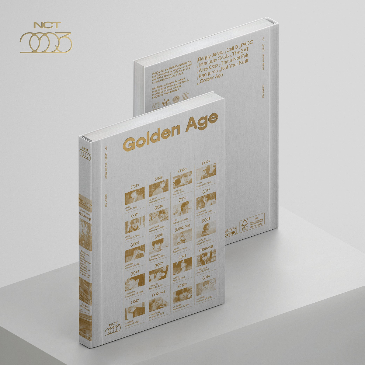 The 4th Album 'THE GOLDEN AGE' (Photobook ver.) (Archiving Ver.) - Group 1