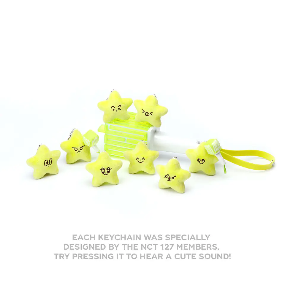 STARFISH DOLL KEY RING SET - NCT 127 3RD TOUR 'NEO CITY ; SEOUL - THE UNITY' 11
