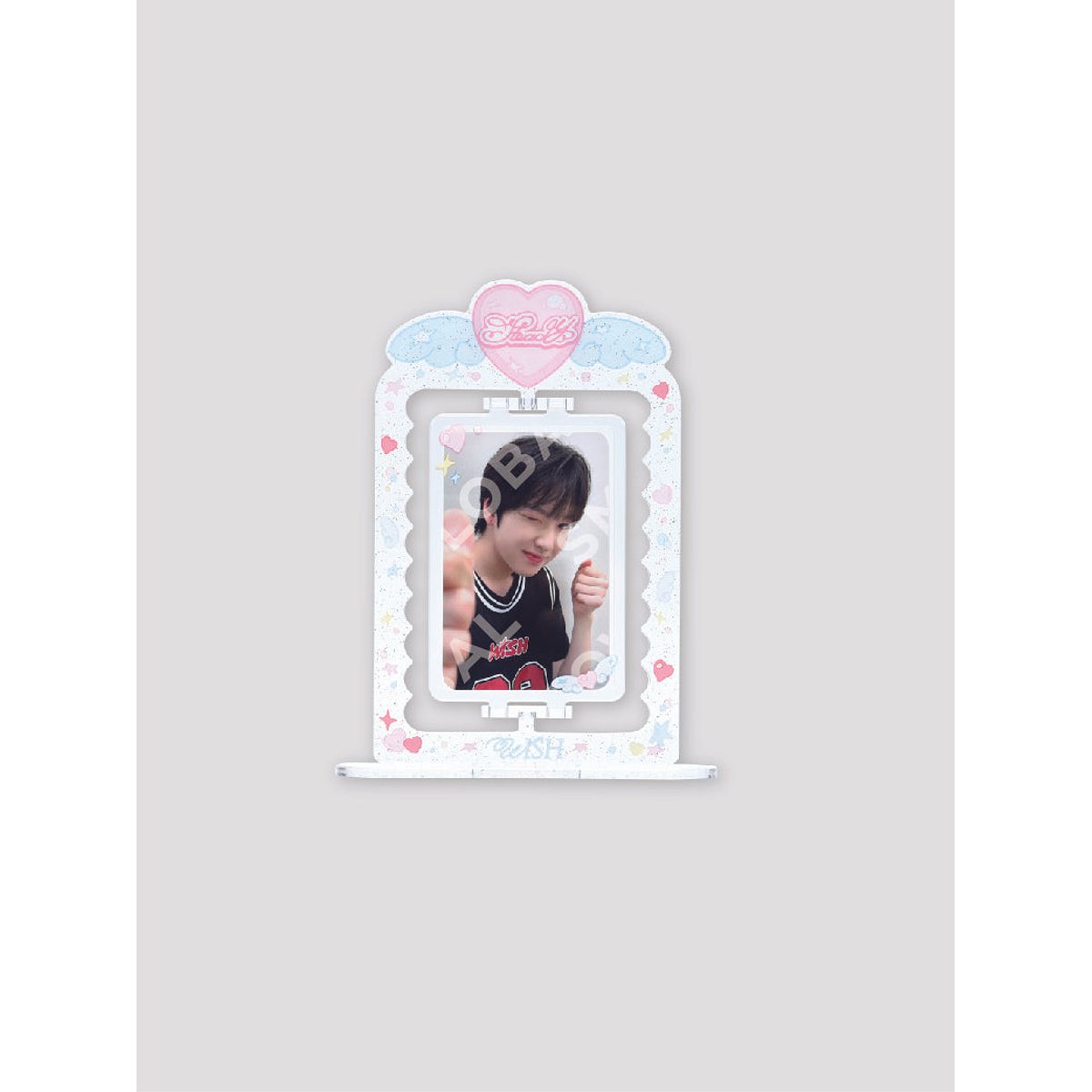 ACRYLIC TURNING STAND SET - NCT WISH 'LET'S GO STEADY' POP-UP MD 1