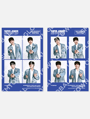 4 CUT PHOTO SET - 2025 SM ARTIST SEASON'S GREETINGS MD