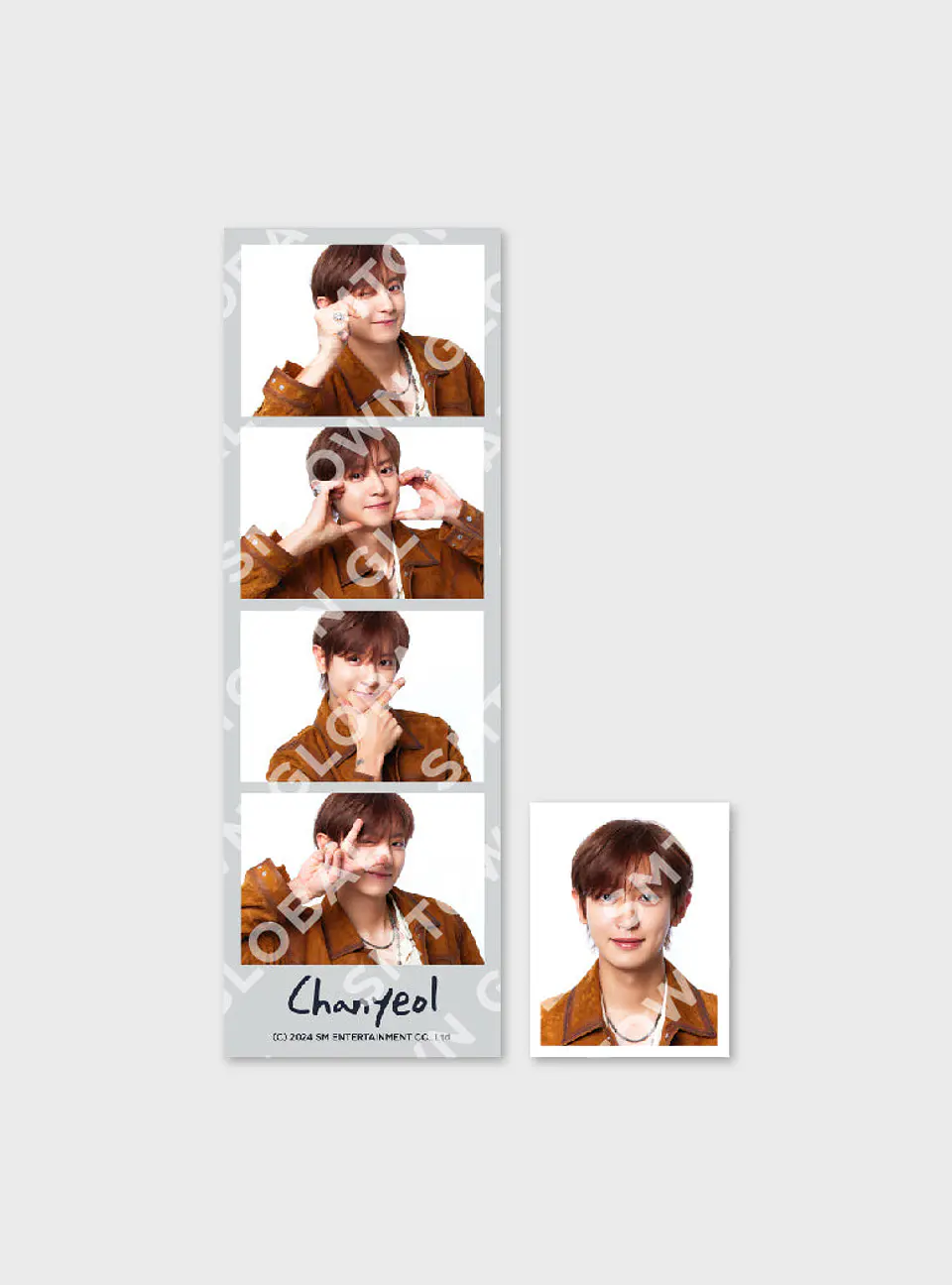4 CUT + ID PHOTO SET - 2024 CHANYEOL LIVE TOUR : 都市風景 (City-scape) MD 1