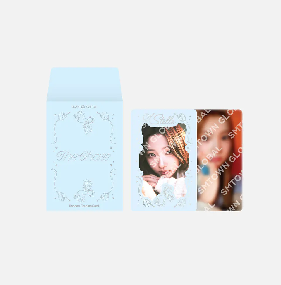 RANDOM TRADING CARD SET - Hearts2Hearts - The 1st Single 'The Chase' 1