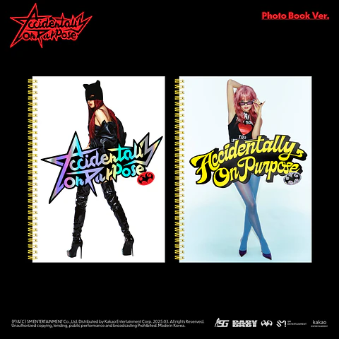 The 2nd Mini Album 'Accidentally On Purpose' (Photo Book Ver.)