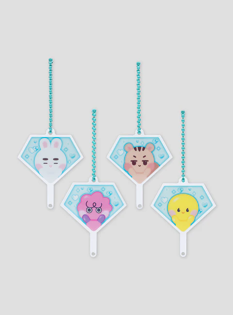 MINI FAN KEY RING - SHINee WORLD Ⅵ [PERFECT ILLUMINATION : SHINee’S BACK] MD