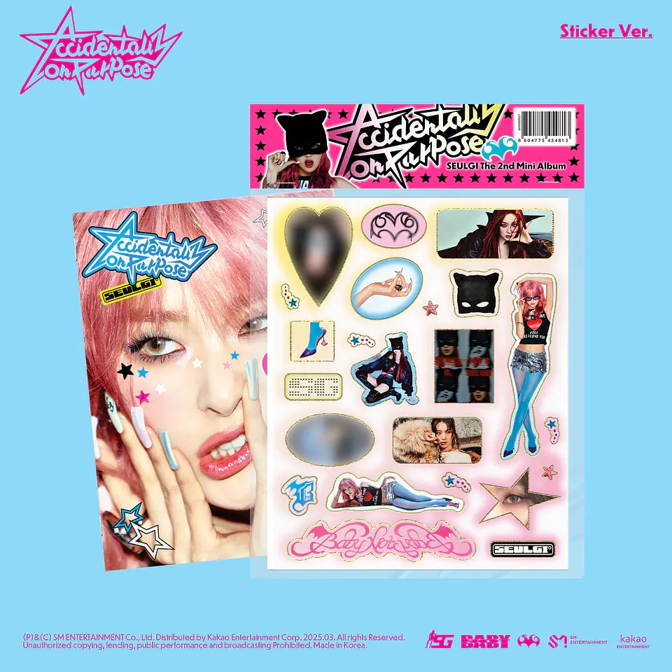 The 2nd Mini Album 'Accidentally On Purpose' (Sticker Ver.) 1