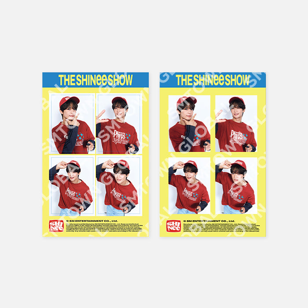 4 CUT PHOTO SET - 2025 SM ARTIST SEASON'S GREETINGS MD 1