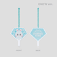 MINI FAN KEY RING - SHINee WORLD Ⅵ [PERFECT ILLUMINATION : SHINee’S BACK] MD - Miniatura 2