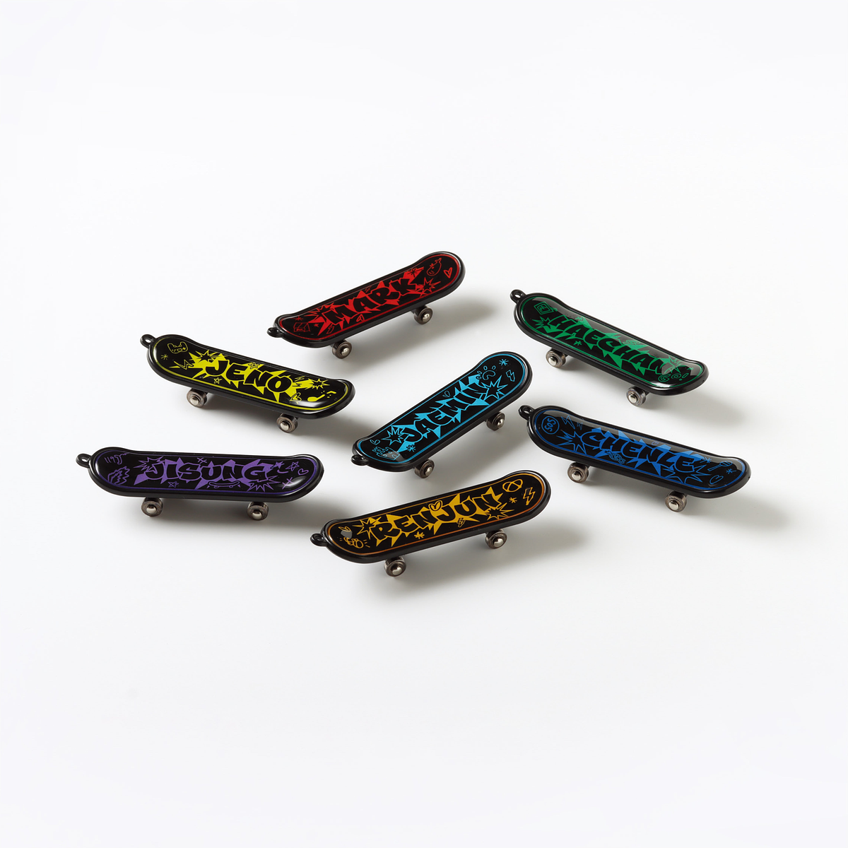 SKATEBOARD KEYCHAIN SET - 2024 NCT DREAM WORLD TOUR <THE DREAM SHOW 3 : DREAMSCAPE> FINALE MD 9