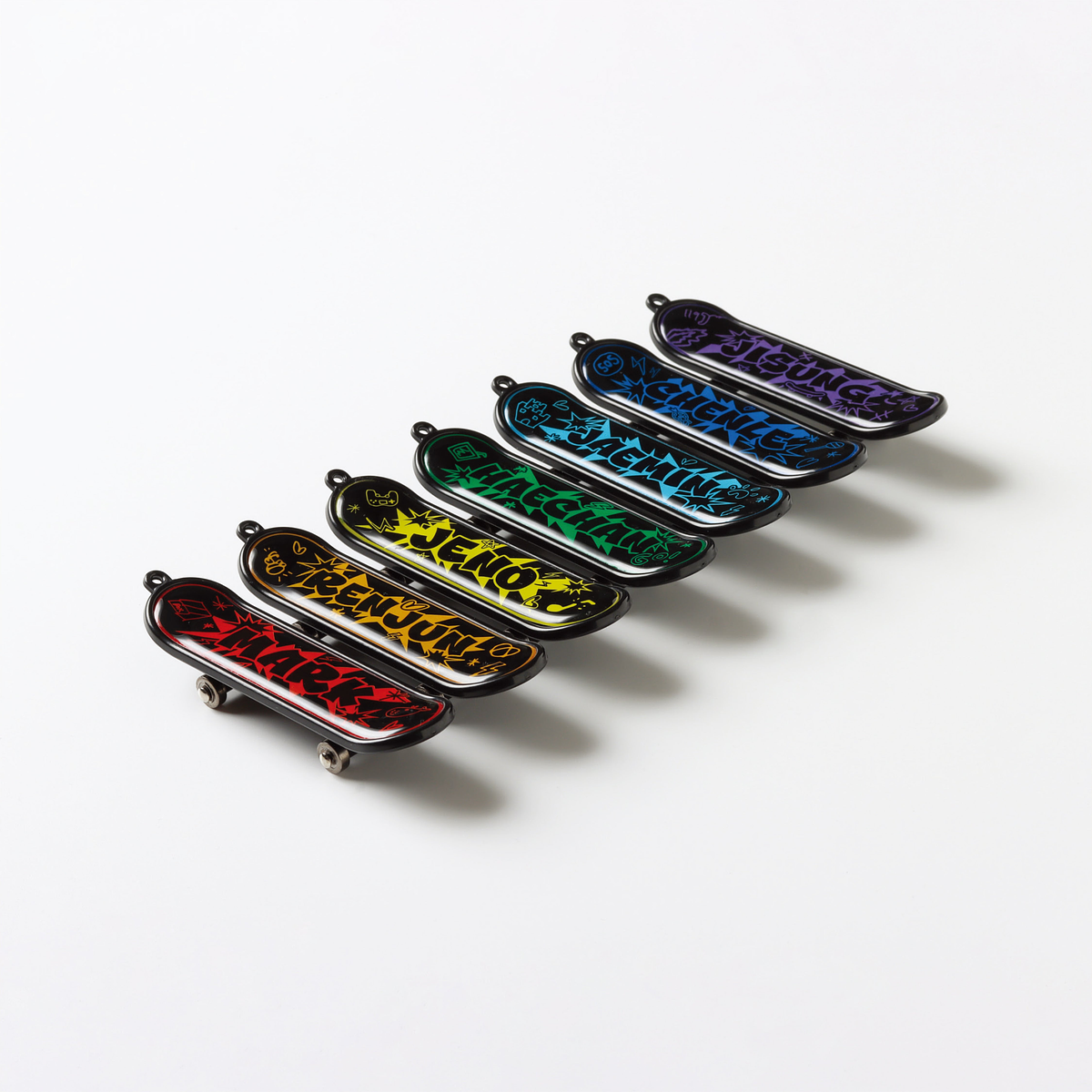 SKATEBOARD KEYCHAIN SET - 2024 NCT DREAM WORLD TOUR <THE DREAM SHOW 3 : DREAMSCAPE> FINALE MD 10