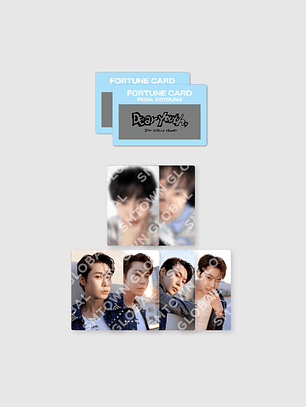 FORTUNE SCRATCH CARD SET - 2024 DOYOUNG CONCERT [ Dear Youth, ] MD