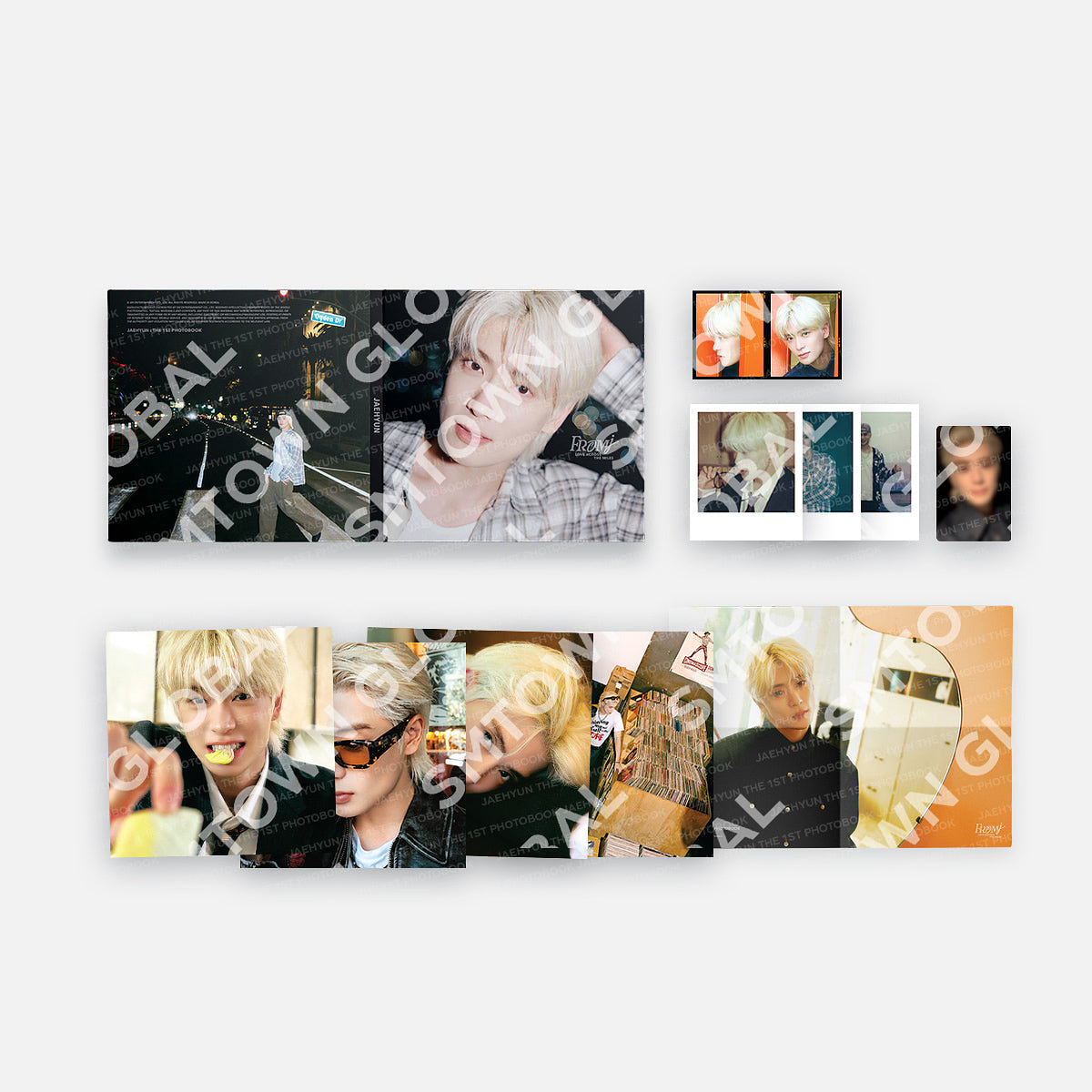 PHOTO PACKAGE [FROM J ver.] - JAEHYUN THE 1ST PHOTOBOOK [ FROM J : LOVE ACROSS THE MILES ] MD 1