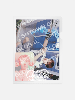 POSTCARD + HOLOGRAM PHOTO CARD SET-NCT WISH POP-UP [FIND YOUR COLOR] MD