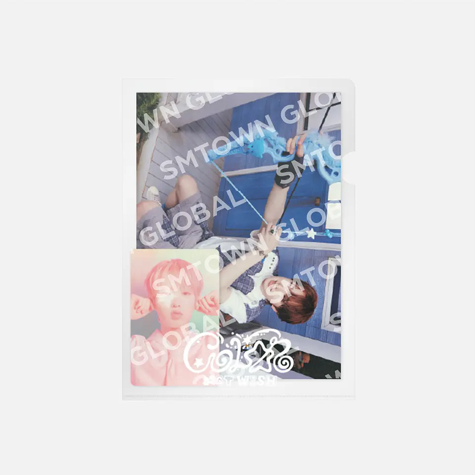 POSTCARD + HOLOGRAM PHOTO CARD SET-NCT WISH POP-UP [FIND YOUR COLOR] MD 1