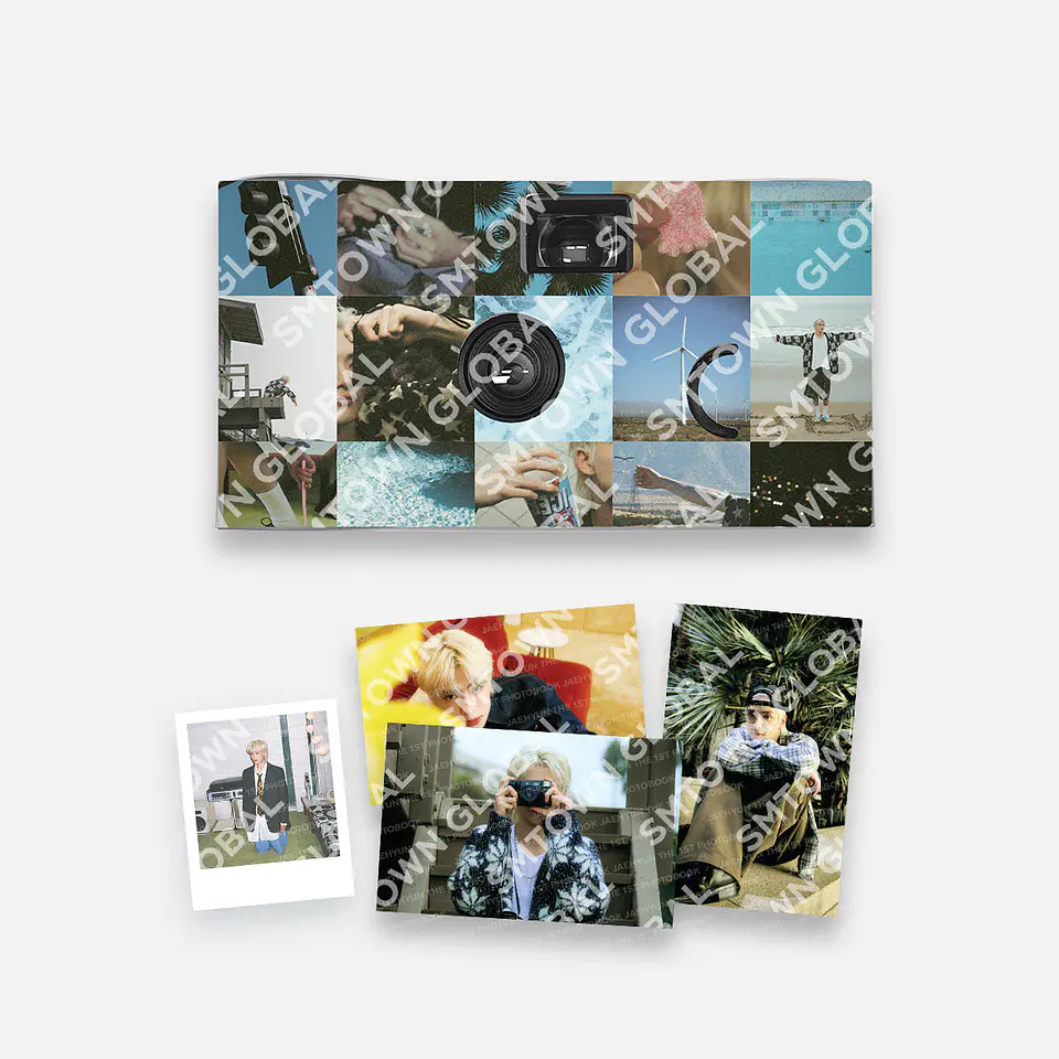 DISPOSABLE CAMERA SET - JAEHYUN THE 1ST PHOTOBOOK [ FROM J : LOVE ACROSS THE MILES ] MD 1