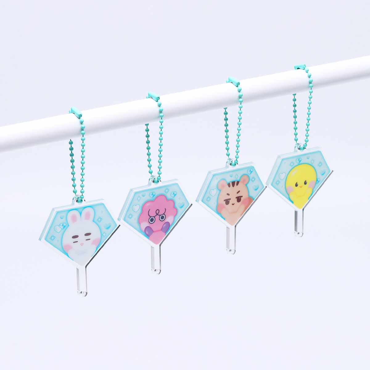 MINI FAN KEY RING - SHINee WORLD Ⅵ [PERFECT ILLUMINATION : SHINee’S BACK] MD 6