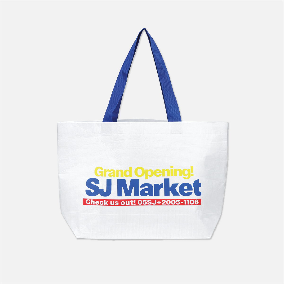 REUSABLE BAG - GRAND OPENING! SJ MARKET MD 1