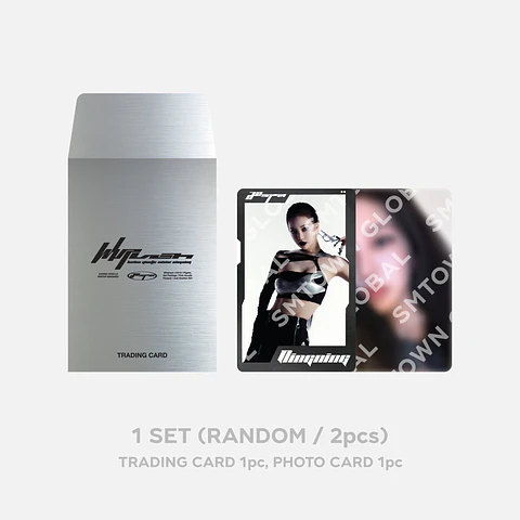 RANDOM TRADING CARD SET_B ver. - aespa WEEK - #Whiplash_mood POP-UP MD
