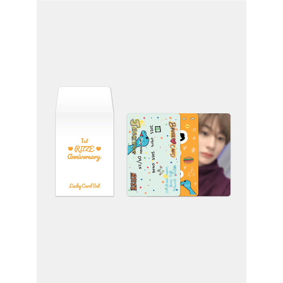 LUCKY CARD SET - RIIZE 1st Anniversary MD 1