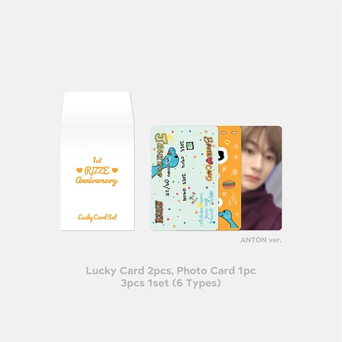 LUCKY CARD SET - RIIZE 1st Anniversary MD
