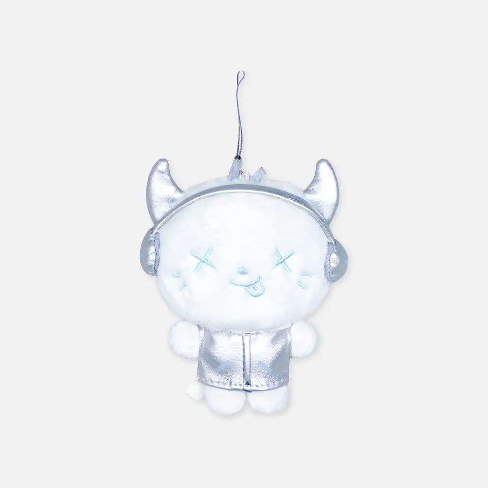 FANLIGHT DOLL KEY RING [SILVER ver,] - 2025 aespa LIVE TOUR - SYNK : aeXIS LINE - MD 1