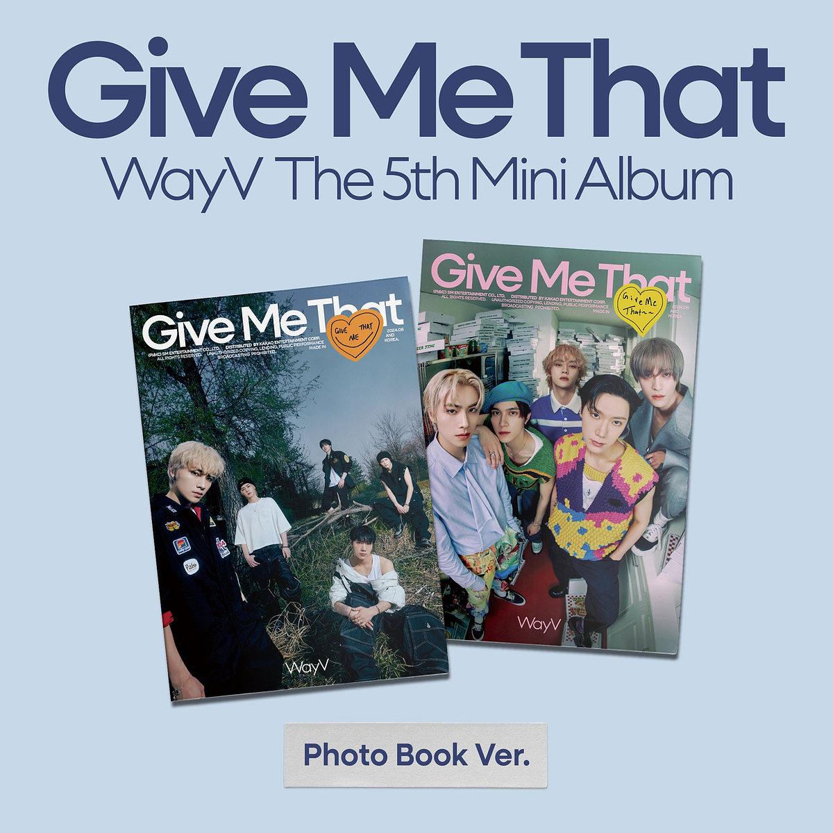 The 5th Mini Album 'Give Me That' (Photo Book Ver.) 1