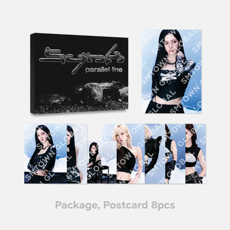 POSTCARD SET - 2024 aespa LIVE TOUR - SYNK : PARALLEL LINE MD 2