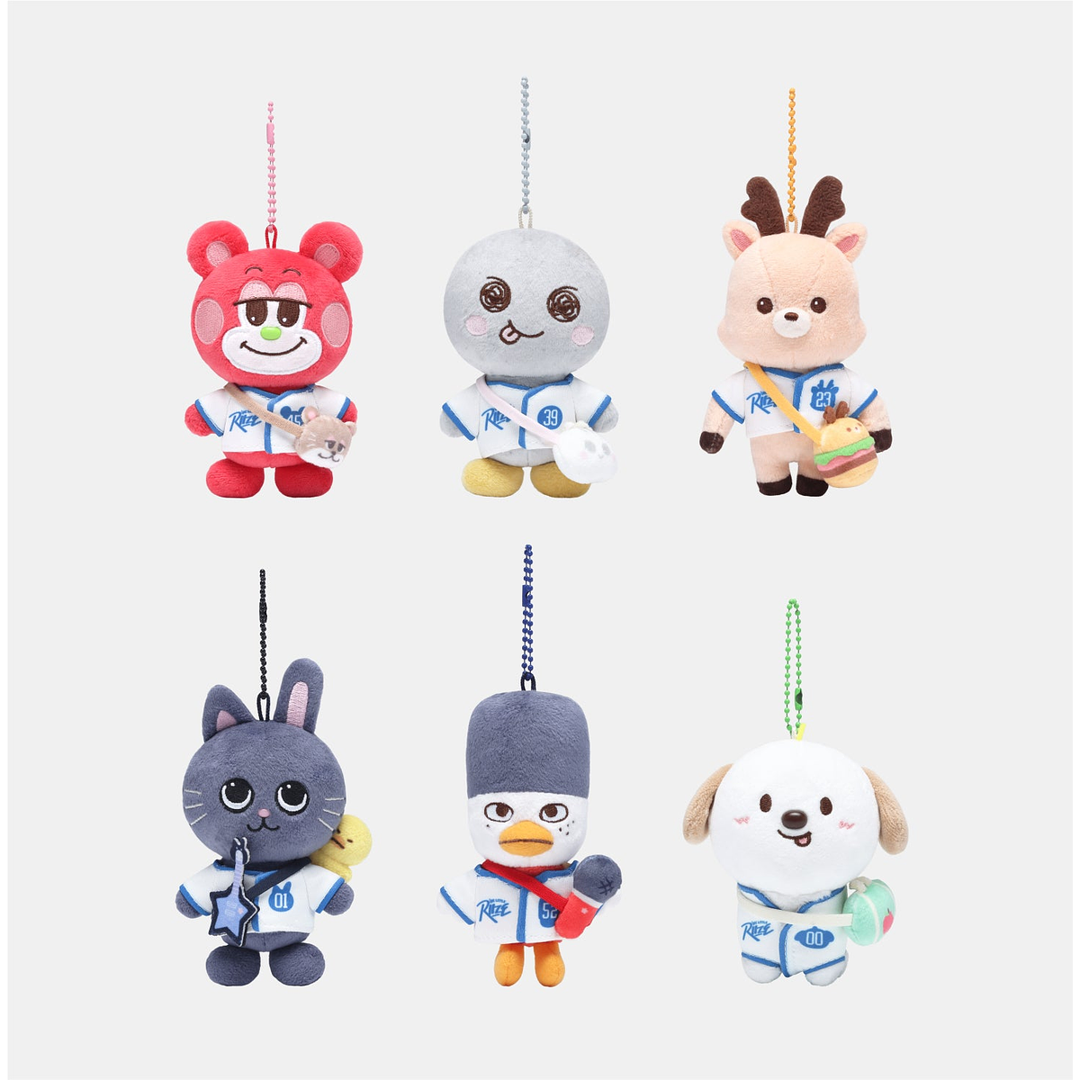 LITTLE RIIZE KEY RING - RIIZE CHARACTER POP-UP 'WE LITTLE RIIZE @RIIZE PARK' MD 1