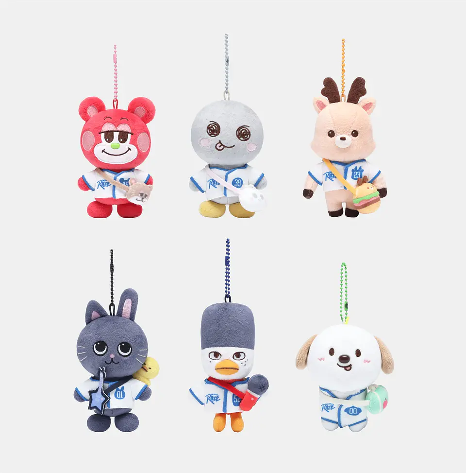 LITTLE RIIZE KEY RING - RIIZE CHARACTER POP-UP 'WE LITTLE RIIZE @RIIZE PARK' MD 1