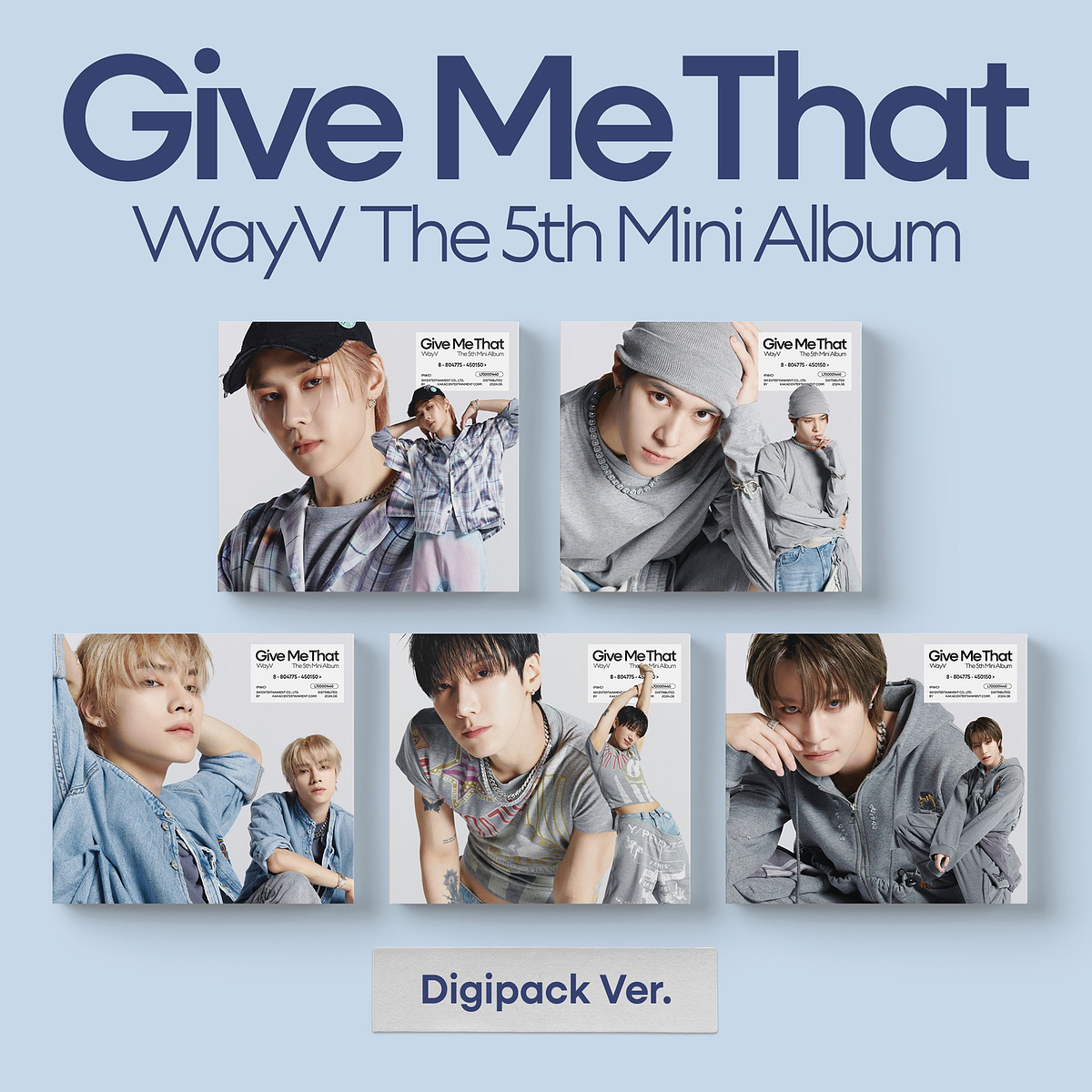 The 5th Mini Album 'Give Me That' (Digipack Ver.) 1
