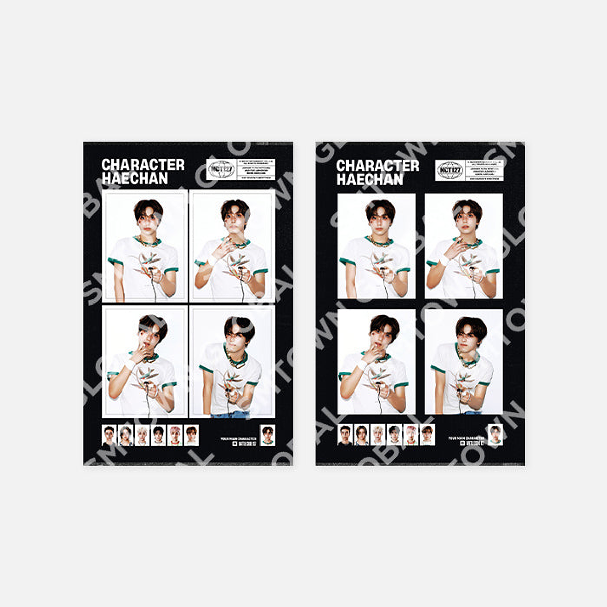 4 CUT PHOTO SET - 2025 SM ARTIST SEASON'S GREETINGS MD 1