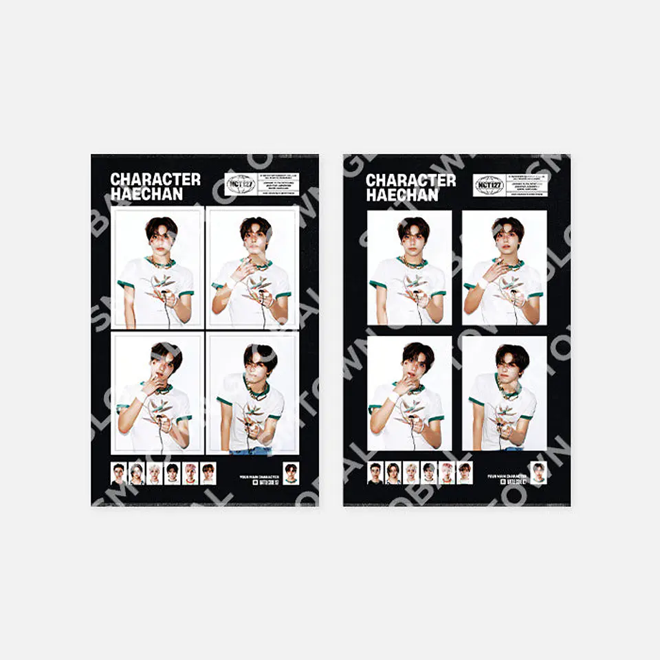 4 CUT PHOTO SET - 2025 SM ARTIST SEASON'S GREETINGS MD 1