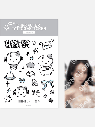 TATTOO STICKER SET - 2025 aespa LIVE TOUR - SYNK : aeXIS LINE - MD