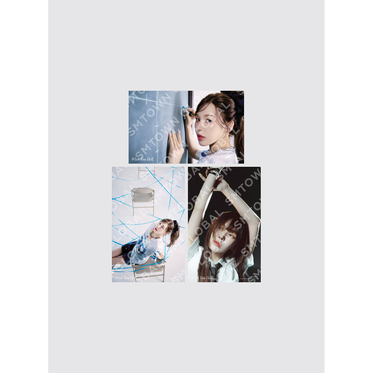 4X6 PHOTO SET - WENDY 'Wish You Hell - The 2nd Mini Album' MD 1