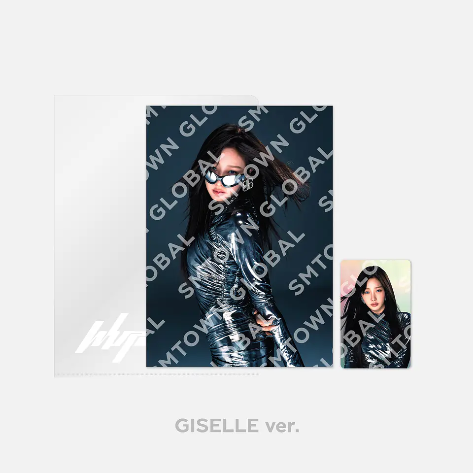 POSTCARD + HOLOGRAM PHOTO CARD SET - aespa WEEK - #Whiplash_mood POP-UP MD 3